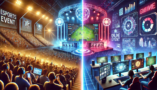 Live Events vs. Online Events in Esports: A Revenue Comparison and Strategic Approach